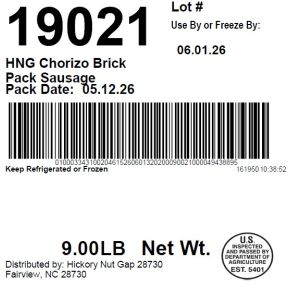 HNG Chorizo Brick Pack Sausage