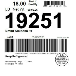 Smkd Kielbasa 3#