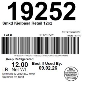 Smkd Kielbasa Retail 12oz