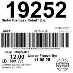 Smkd Kielbasa Retail 12oz