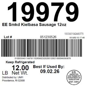 EE Smkd Kielbasa Sausage 12oz
