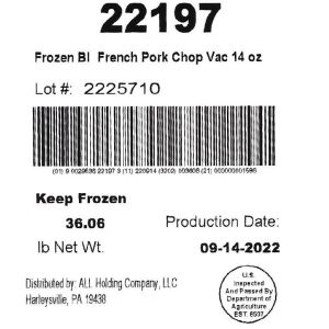 Frozen BI French Pork Chop