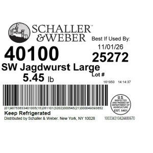 SW Jagdwurst Large