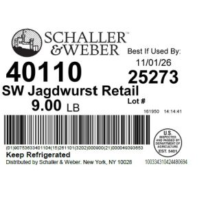 SW Jagdwurst Retail