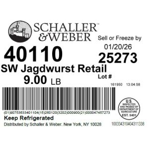 SW Jagdwurst Retail