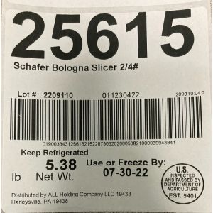 Schafer Bologna Slicer 2/4#