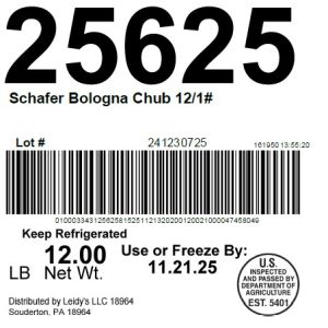 Schafer Bologna Chub 12/1#