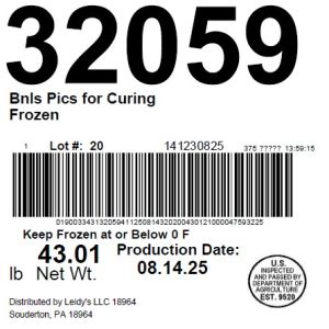 Bnls Pics for Curing Frozen