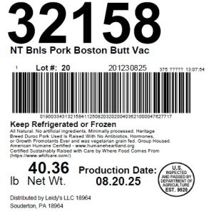 NT Bnls Pork Boston Butt Vac