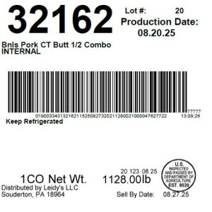 Bnls Pork CT Butt 1/2 Combo INTERNAL