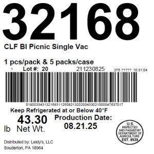 CLF BI Picnic Single Vac