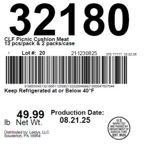 CLF Picnic Cushion Meat 13 pcs/pack & 2 packs/case