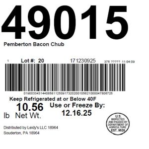 Pemberton Bacon Chub