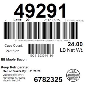 EE Maple Bacon