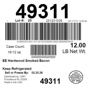 EE Hardwood Smoked Bacon