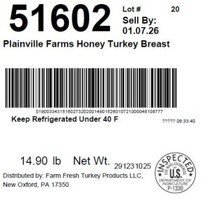 Plainville Farms Honey Turkey Breast