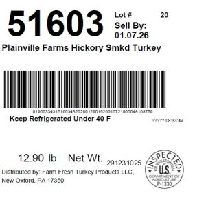 Plainville Farms Hickory Smkd Turkey