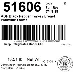 ABF Black Pepper Turkey Breast