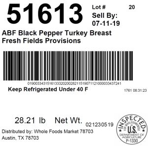 ABF Black Pepper Turkey Breast