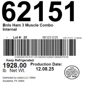 Bnls Ham 3 Muscle Combo Internal