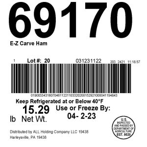 E-Z Carve Bnls Ham