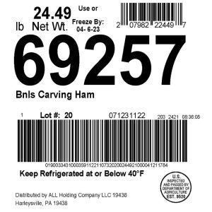 Bnls Carving Ham