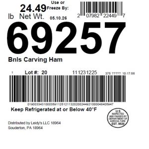 Bnls Carving Ham