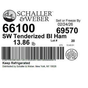 SW Tenderized BI Ham Bone In Whole