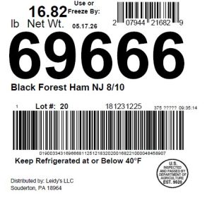 Black Forest Ham NJ 8/10