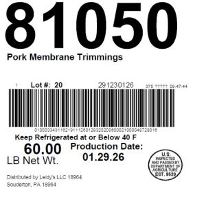 Pork Membrane Trimmings