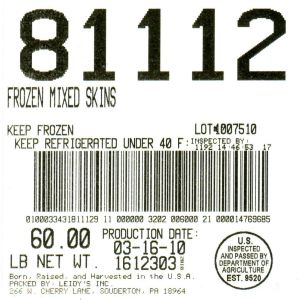 Mixed Pork Skins Frz