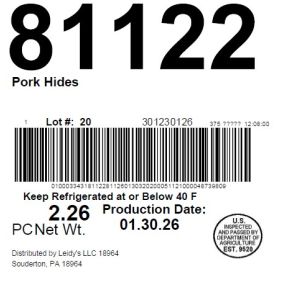 Pork Hides