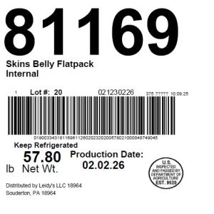 Skins Belly Flatpack Internal