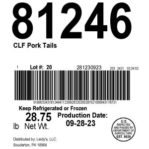 CLF Pork Tails
