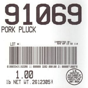 Pork Pluck