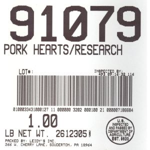 Pork Hearts/Research