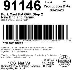 Pork Caul Fat GAP Step 2 New England Farms