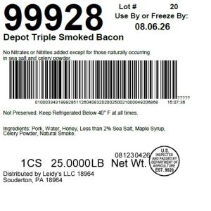 Depot Triple Smoked Bacon