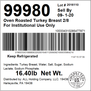 Nature's Tradition Uncured Hickory Sliced Layer Bacon T2 14/18 15#